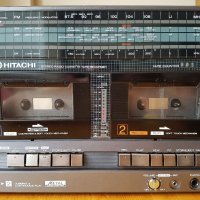 Hitachi TRK-W55E, снимка 10 - Радиокасетофони, транзистори - 41903740