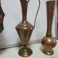 вази,ибрици,бокали месингови , снимка 2 - Декорация за дома - 44519188