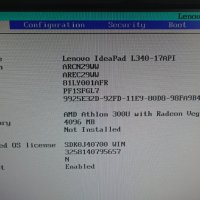 Продавам лаптоп на части Lenovo L340-17API, снимка 2 - Части за лаптопи - 34364960