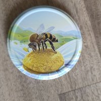 Нови Капки за мед 82мм  twist off Литография , снимка 3 - Пчелни продукти - 41794525