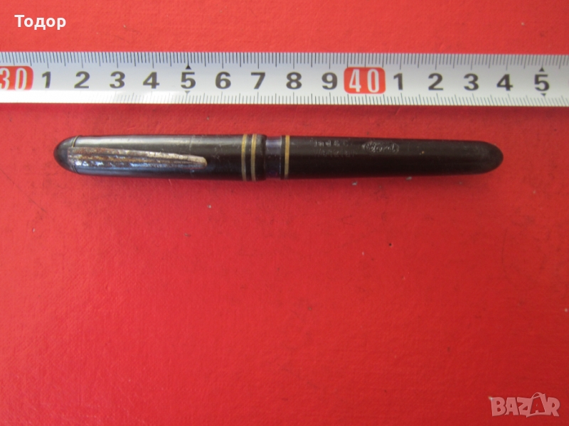 Старинна бакелитова писалка маркирана , снимка 1