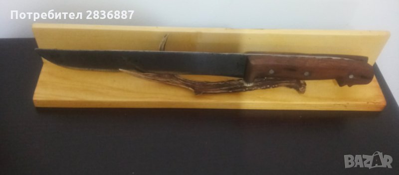 Стар кован овчарски нож, снимка 1