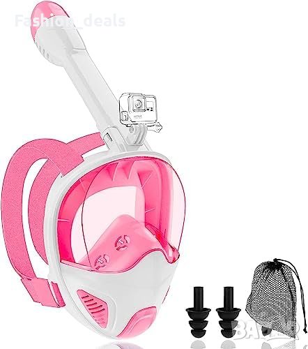 Нова Маска за гмуркане със странична система за дишане 180 ° изглед, снимка 1