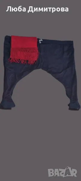 Автентичен мъжки чорбаджийски потури, пояса е ПРОДАДЕН, снимка 1