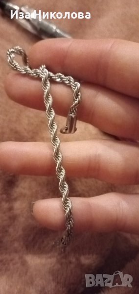 Верижка от медицинска стомана, снимка 1