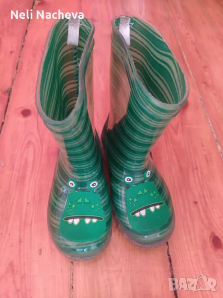 Гумени ботушки СВЕТЕЩИ като нови 24 номер 15лв., снимка 1