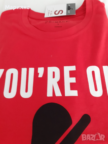 нова мъжка тениска размер С, снимка 1