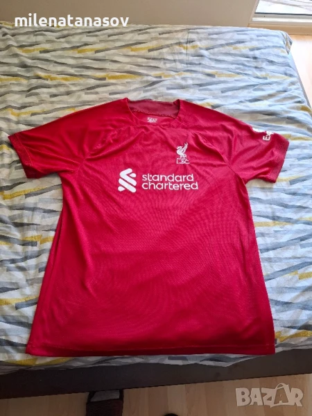Футболна фланелка на фк ЛИВЪРПУЛ в добро състояние пращам с преглед и тест., снимка 1