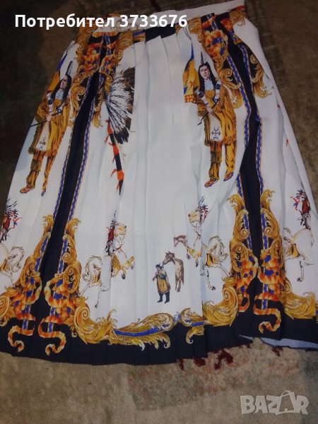 Дамска пола, плисе., снимка 1