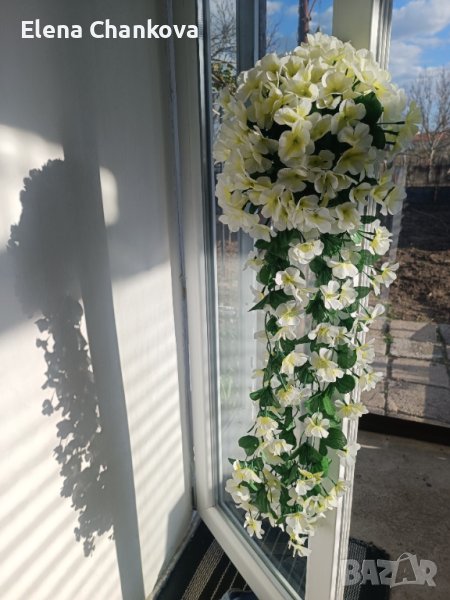 Изкуствено цвете дължина 70см, подходящо за сватба външна и вътрешна декорация , снимка 1