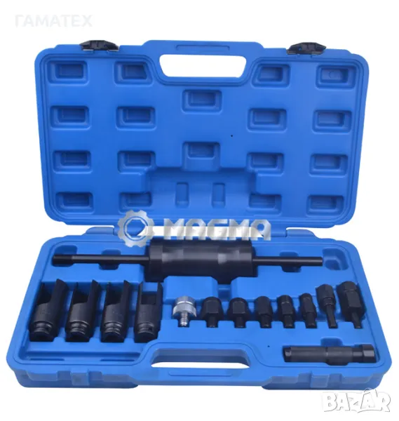 Комплект обратен чук за вадене на Common rail дюзи 14 ч., 50348 Подходящ за бързо и надеждно отстран, снимка 1