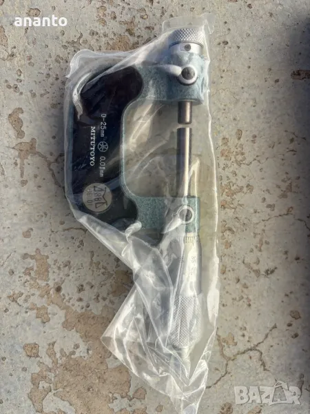 микрометър MITUTOYO  0-25 мм., снимка 1