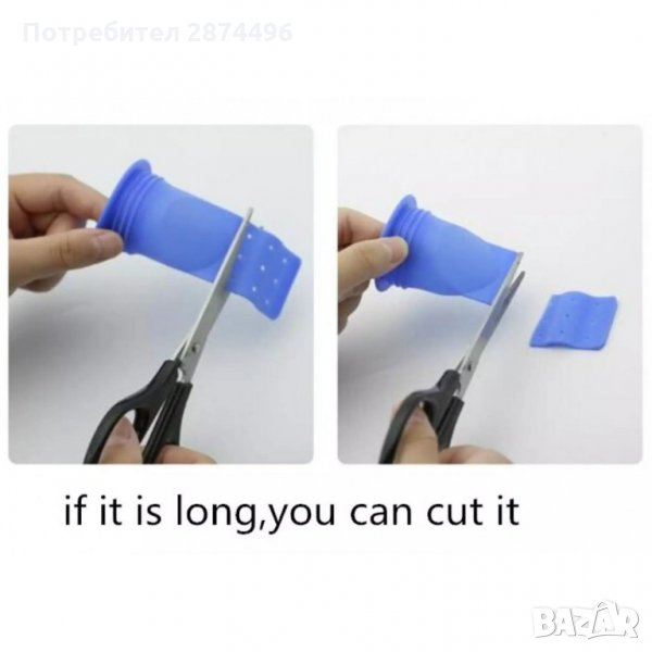 3109 Силиконов предпазител за сифон от миризма за баня мивка, снимка 1