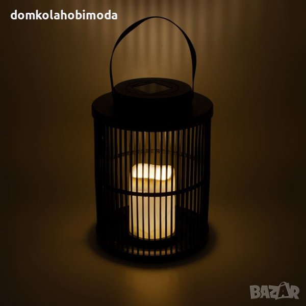 Соларен фенер настолен, за окачване, Тип пламък 18x26 cm, снимка 1