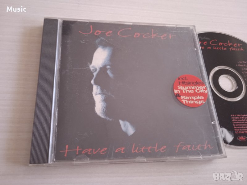 Joe Cocker – Have A Little Faith - оригинален диск, снимка 1