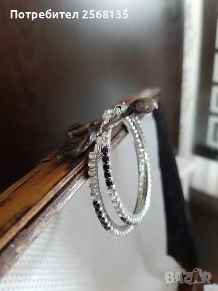 Красиви Обеци с Циркони и Перла-Качествена бижутерия, снимка 1