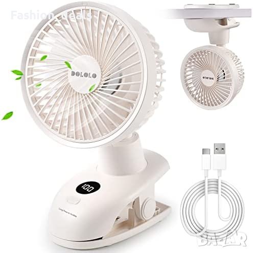 Нов Преносим вентилатор за дом, офис, пътуване къмпинг с USB, снимка 1