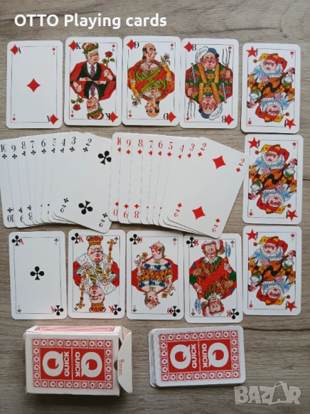 Стари карти за игра, снимка 1