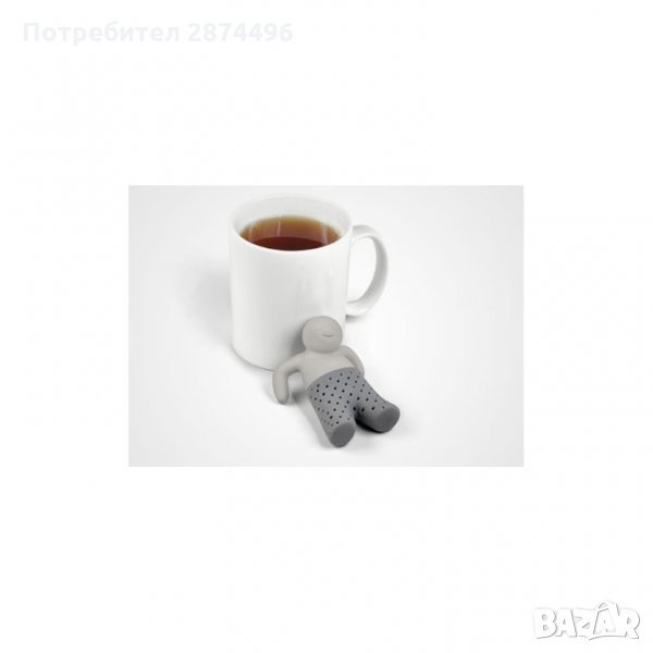 0772 Забавна цедка за чай Mr. Tea, снимка 1