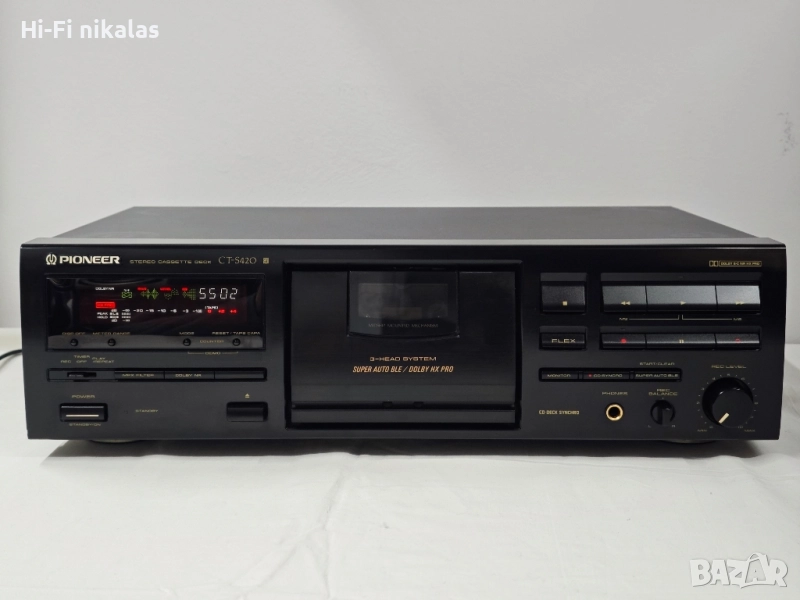 стерео касетъчен дек PIONEER CT-S420, снимка 1