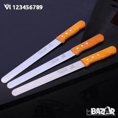 Огромен назъбен домакински нож 49 см -БЗЦ, снимка 1