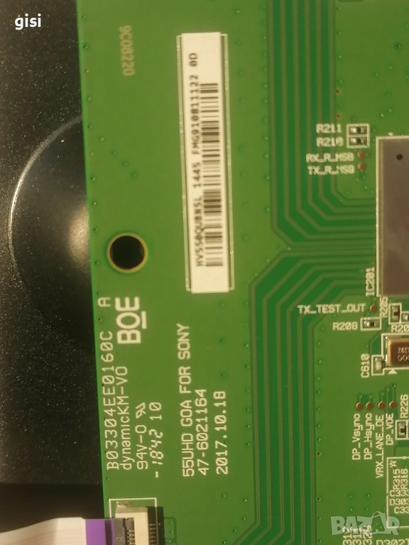 TCON - B03304EE0160C от SONY-KD55XG8196, снимка 1