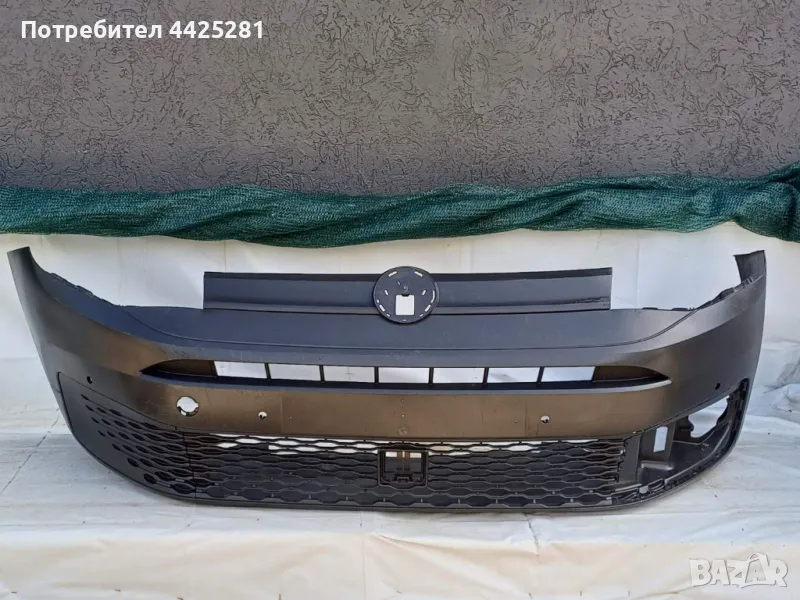 предна броня VW Caddy 2020-2025 г. #1039V, снимка 1