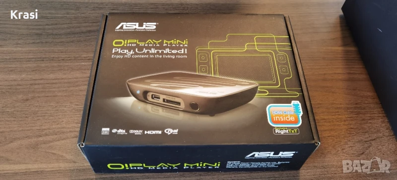 Плеър ASUS O!Play mini., снимка 1