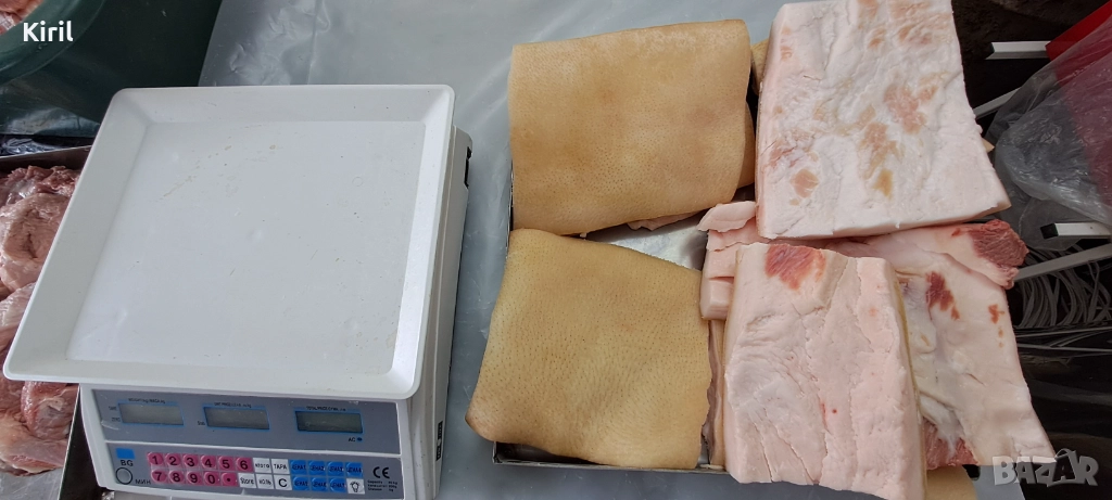 Продавам прясна сланина от домашнo прасе., снимка 1