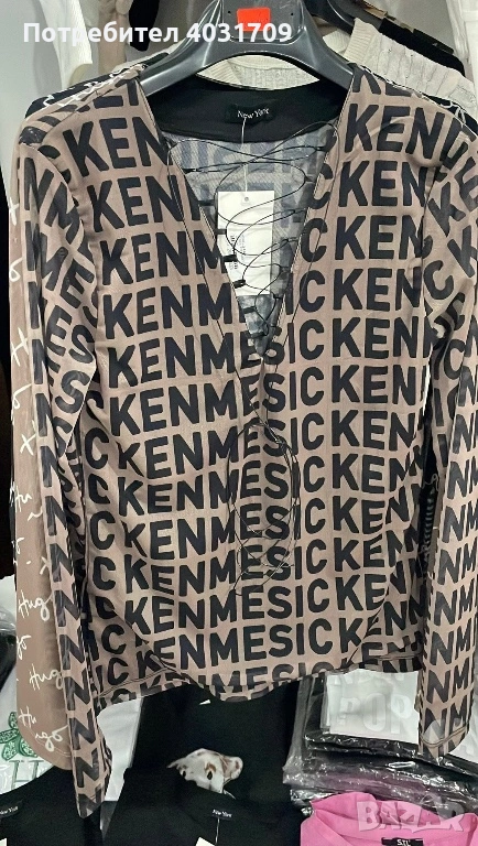 Блуза с връзки, снимка 1