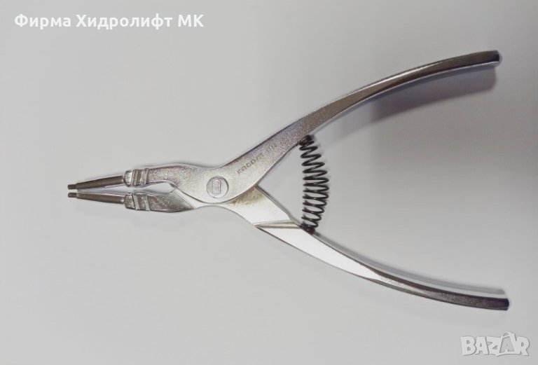 FACOM 177E.24 Зегер клещи прави, дължина 215мм, снимка 1