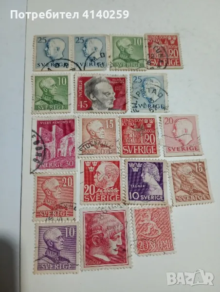 Швеция марки 1939 г , снимка 1