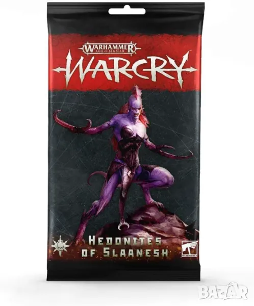 Тесте/Пакет Карти Warhammer AoS - Warcry : Hedonites of Slaanesh Card Pack!, снимка 1