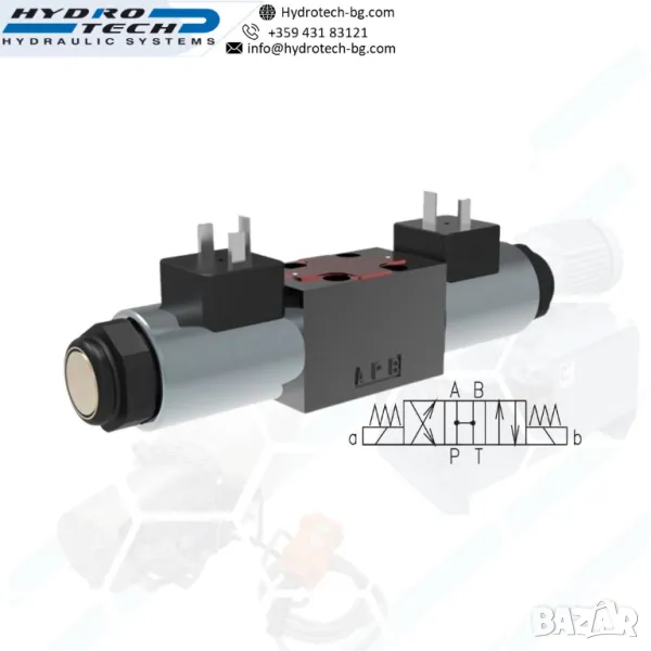 Електромагнитен Разпределител CETOP3(NG6) СХЕМА 0, снимка 1