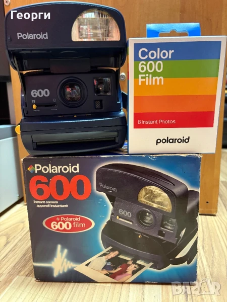 Фотоапарат Polaroid 600 + подарък 8 бр. снимки , снимка 1