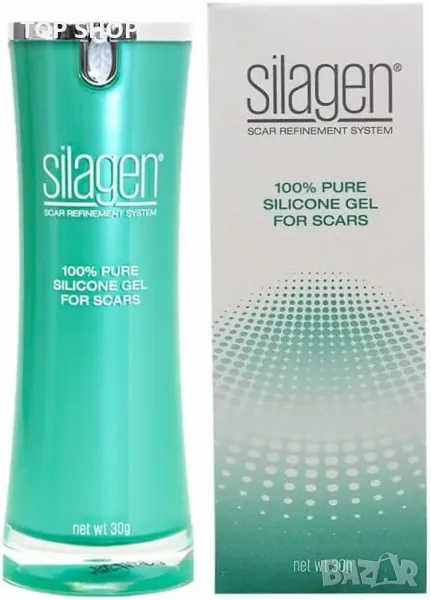 Silagen 100% Pure Gel Силиконов гел за белези (30g), некомедогенен и недразнещ, снимка 1