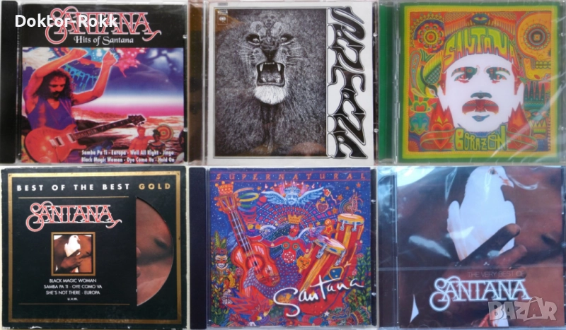 Santana - оригинални и неофициални дискове, снимка 1