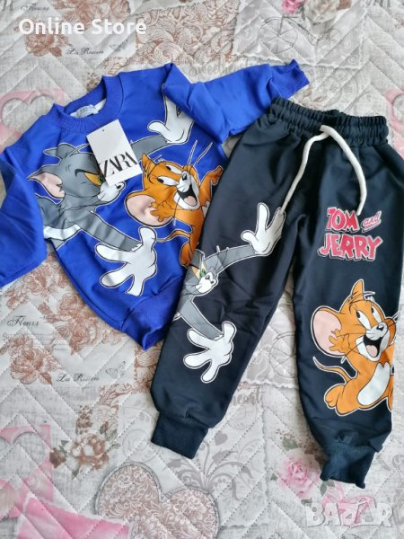Детски комплект от 2 части Tom and Jerry, снимка 1