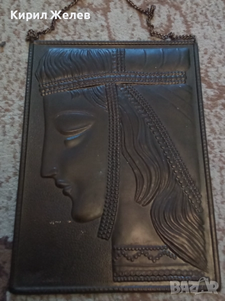 Картина стара медна 51332, снимка 1