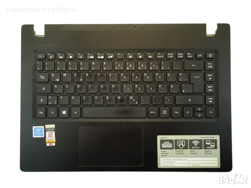 Клавиатура с тъчпад Тъчпад Acer Spin SP314-21 SP314-32 SP114-32 13.3" 6B.GVYN7.029 говорители, снимка 1