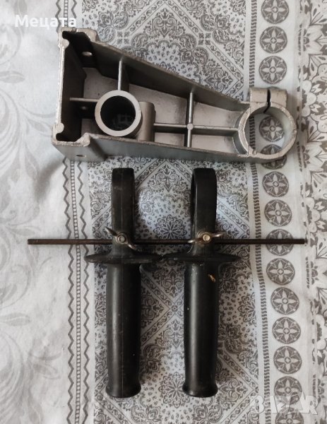 2 дръжки с ограничител и 2 стойки, снимка 1