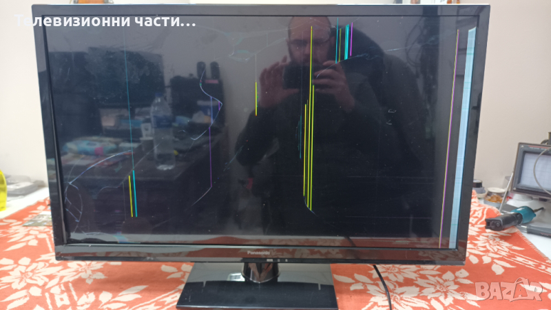 Panasonic TH-L32B6M със счупен екран-TNPA5808 1 P/TNP4G542 1 A/6917L-0126A LC320DXN(SF)(R2), снимка 1