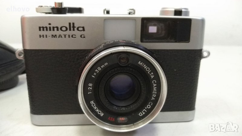 Фотоапарат Minolta HI-MATIC G, снимка 1