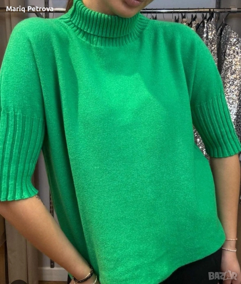 Дамски пуловер , с три четвърти ръкави, универсален размер , снимка 1