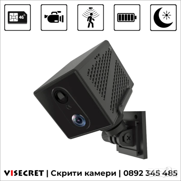 4G мини камера със слот за SIM карта, снимка 1