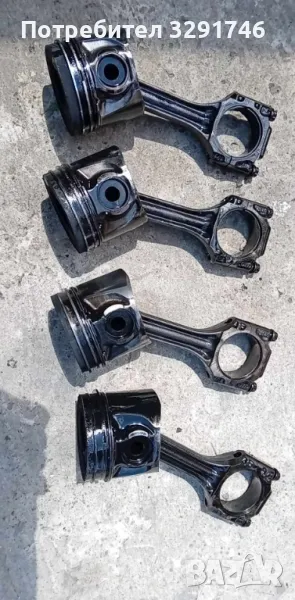 Бутала с биели комплет 4броя 90лв за Волксваген Голф 4 комби 1.9 дизел 90к.с 2000г , снимка 1