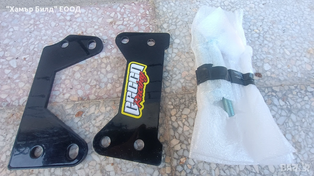 Усилващи планки CECCO Racing за задни носачи на ATV Polaris Scrambler / Sportsman XP, снимка 1