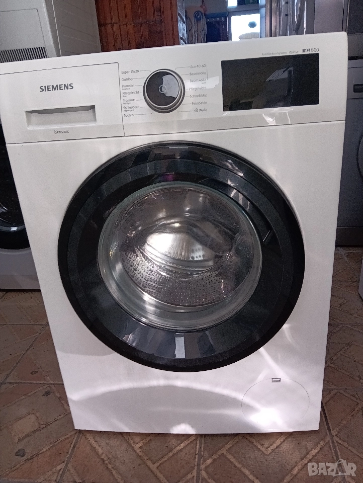 Отлична пералня Сименс Siemens IQ 500 8кг A+++ с две години гаранция!, снимка 1