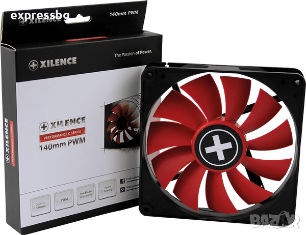 Корпусен вентилатор 80 мм Xilence Performance C PWM 4-pin, снимка 1