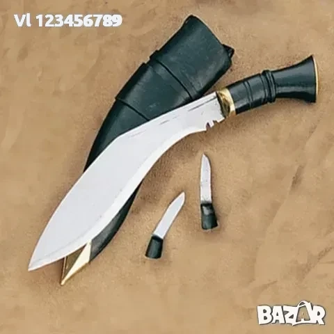 Кукри класическо (3 ножа ) - 200х300 мм, снимка 1